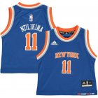 Camiseta Frank Ntilikina 11 New Orleans Pelicans adidas Azul Nino
